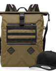 Combo Aqua RT Faraday Backpack / Snapback Hat