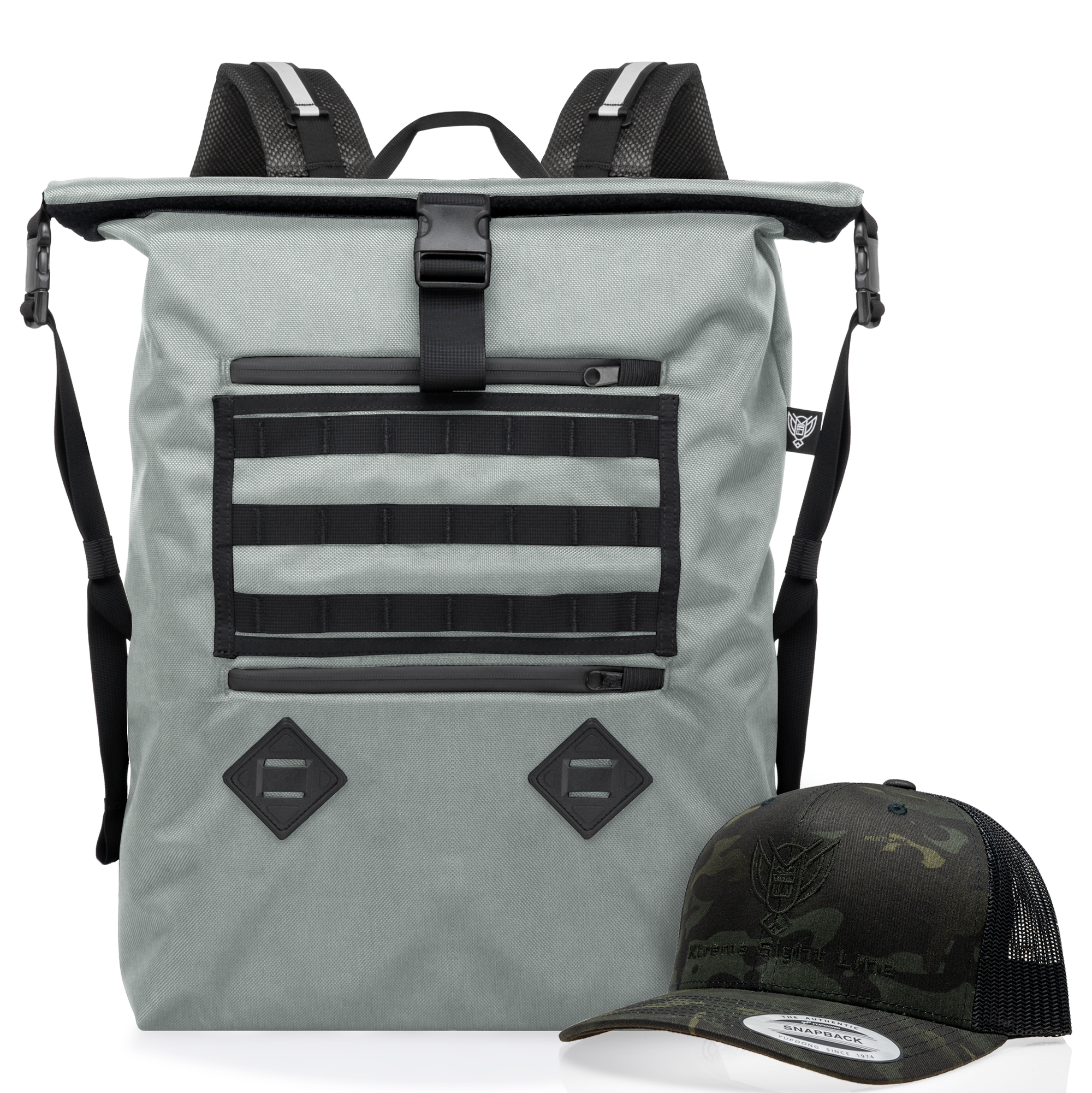 Combo Aqua RT Faraday Backpack / Snapback Hat