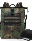 Combo Aqua RT Faraday Backpack / Snapback Hat