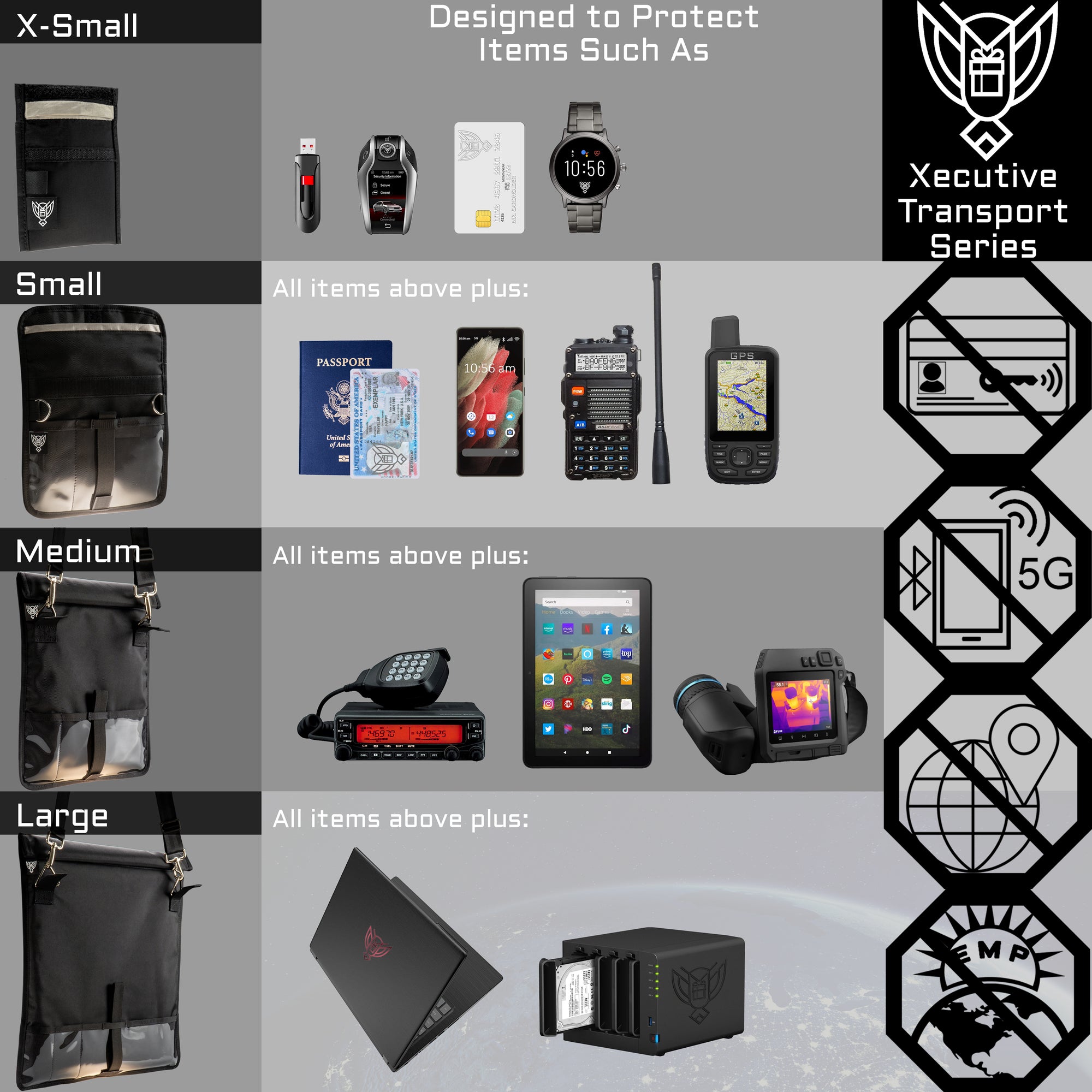 Xecutive Faraday Bag